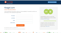 Desktop Screenshot of keagel.com